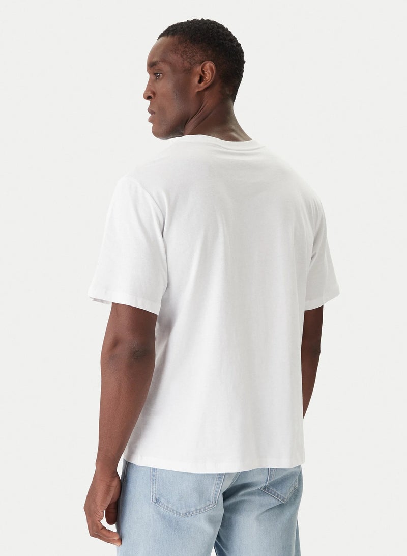 JACK & JONES Christmas Cartoon Regular Fit Crew Neck T-Shirt - Image 2